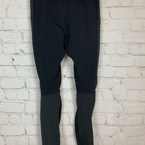 Nike Woman's Skinny Knit tights SZ XS Black 589297-010 Training Yoga Gym - Picture 6 of 9
